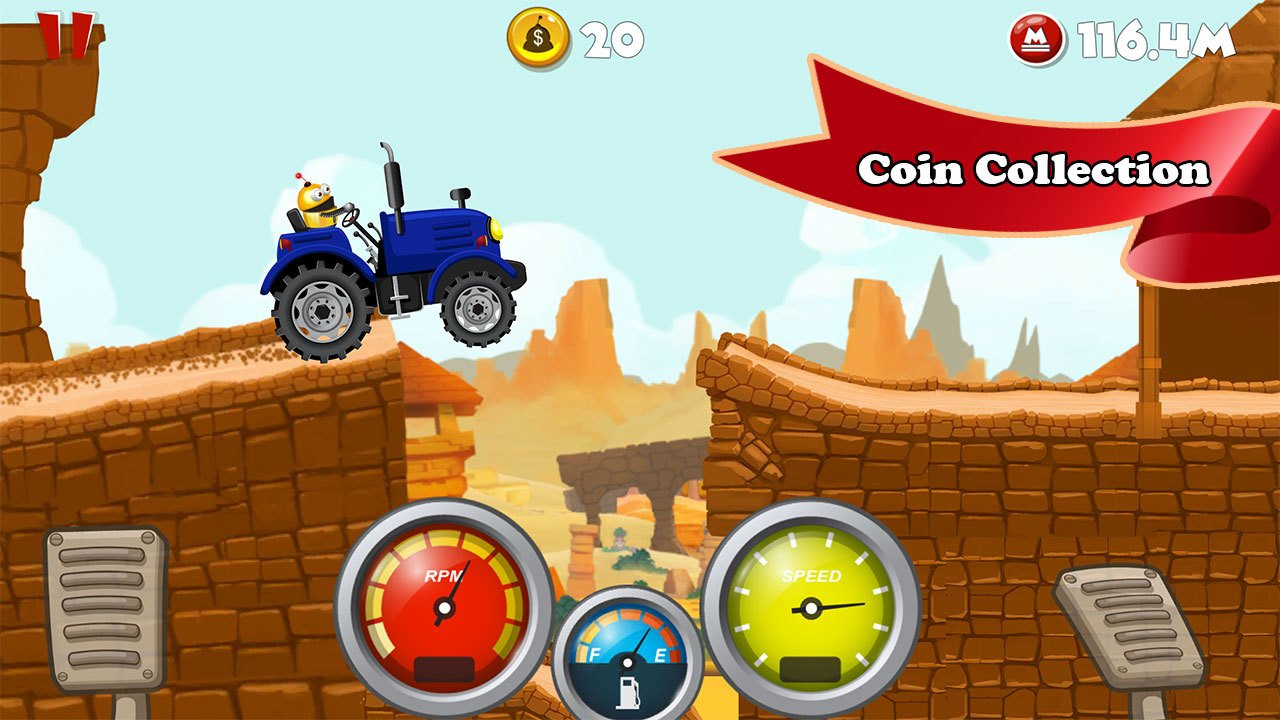 Tractor Games Toto Race Desert (itch) - кадр 1