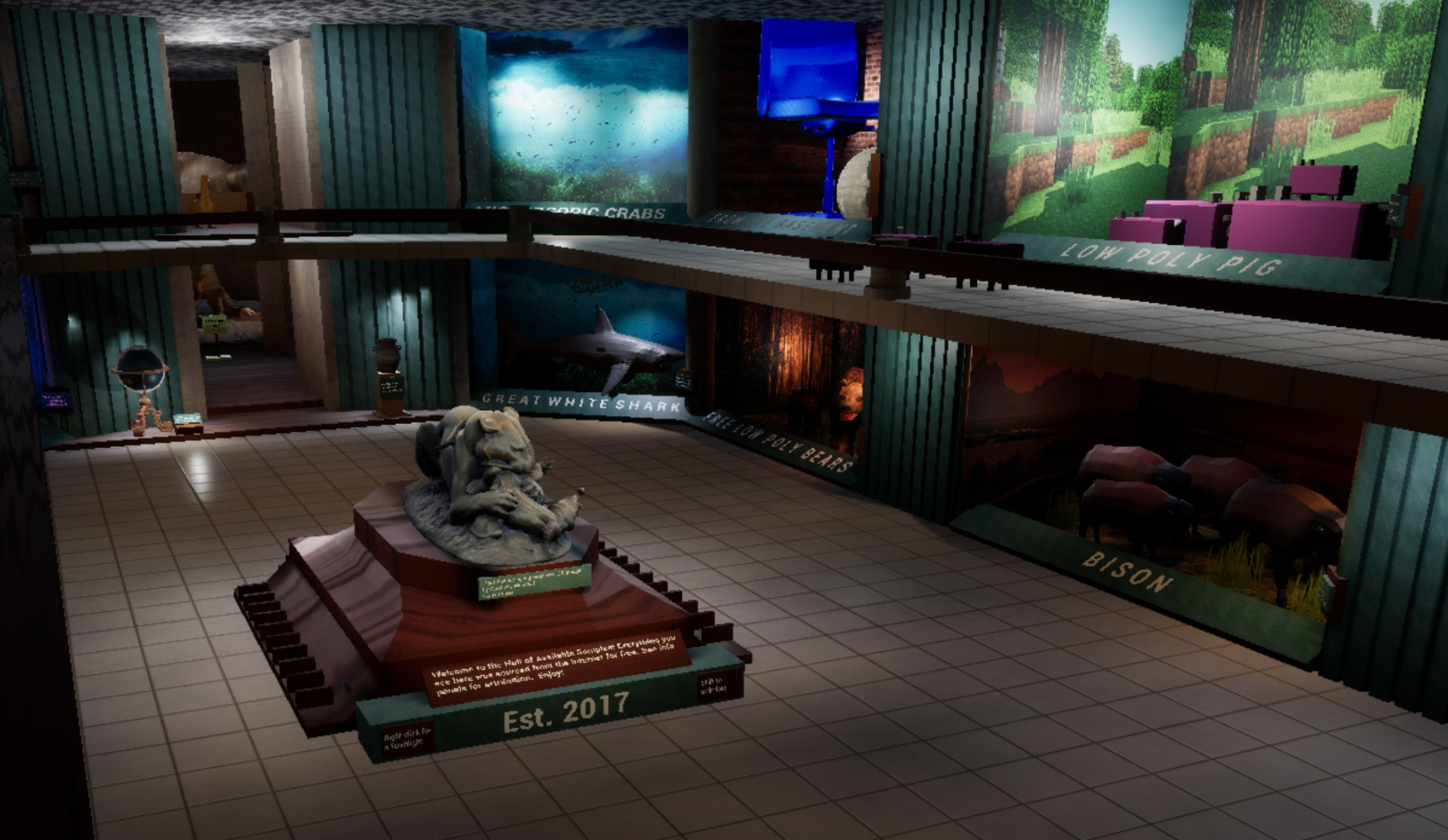 The Hall of Available Samples (itch) - кадр 2