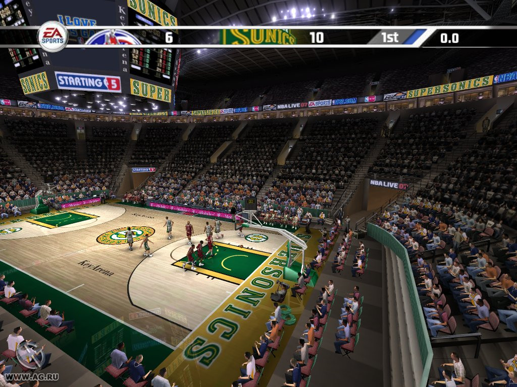 NBA Live 07 - кадр 10