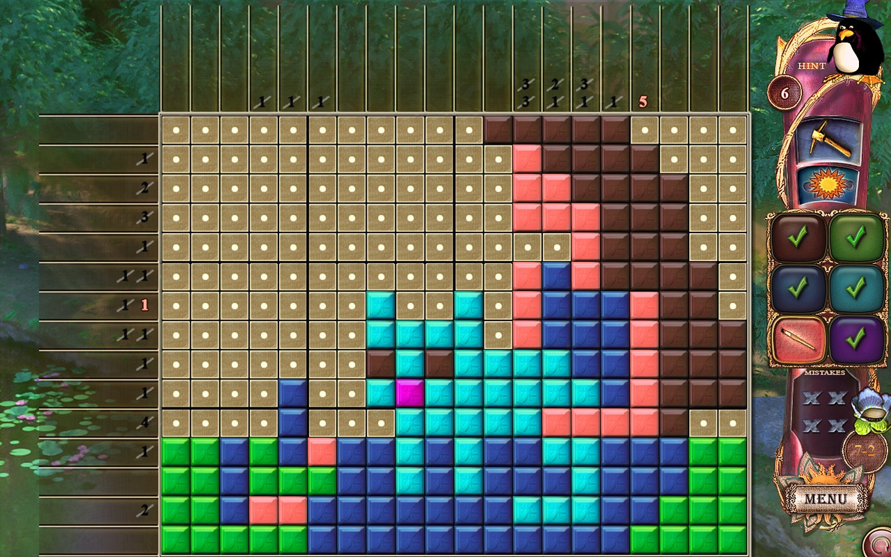Fantasy Mosaics 26: Fairytale Garden - кадр 4
