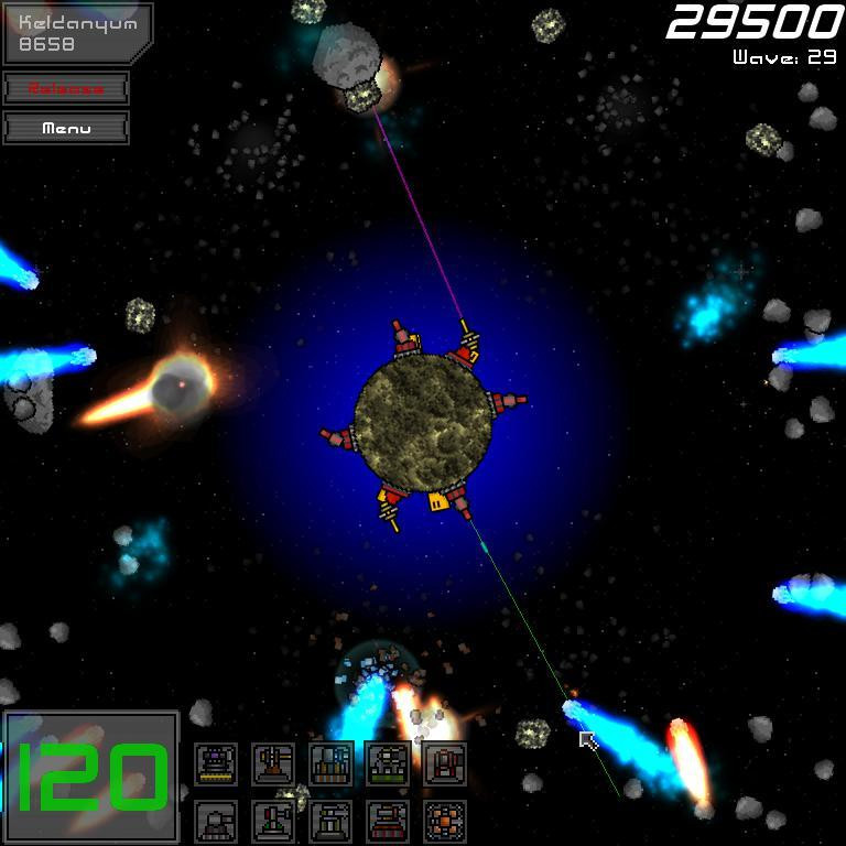 Planetoid Defense (itch) - кадр 1