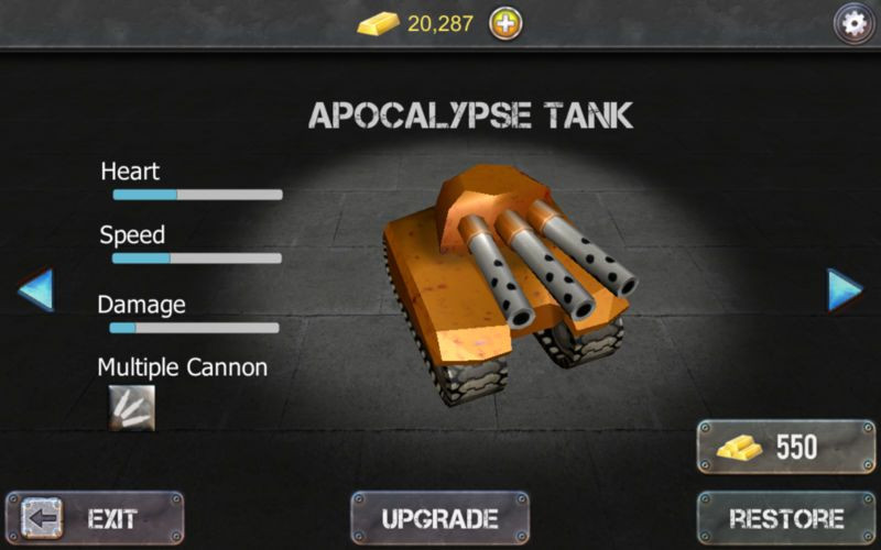 Tank Amazing 3D: Online Battle 2016 - кадр 1