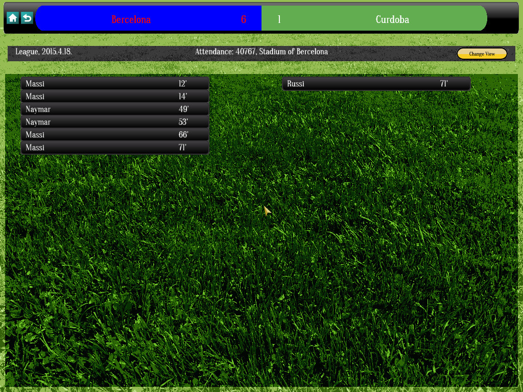 Global Soccer Manager - кадр 3