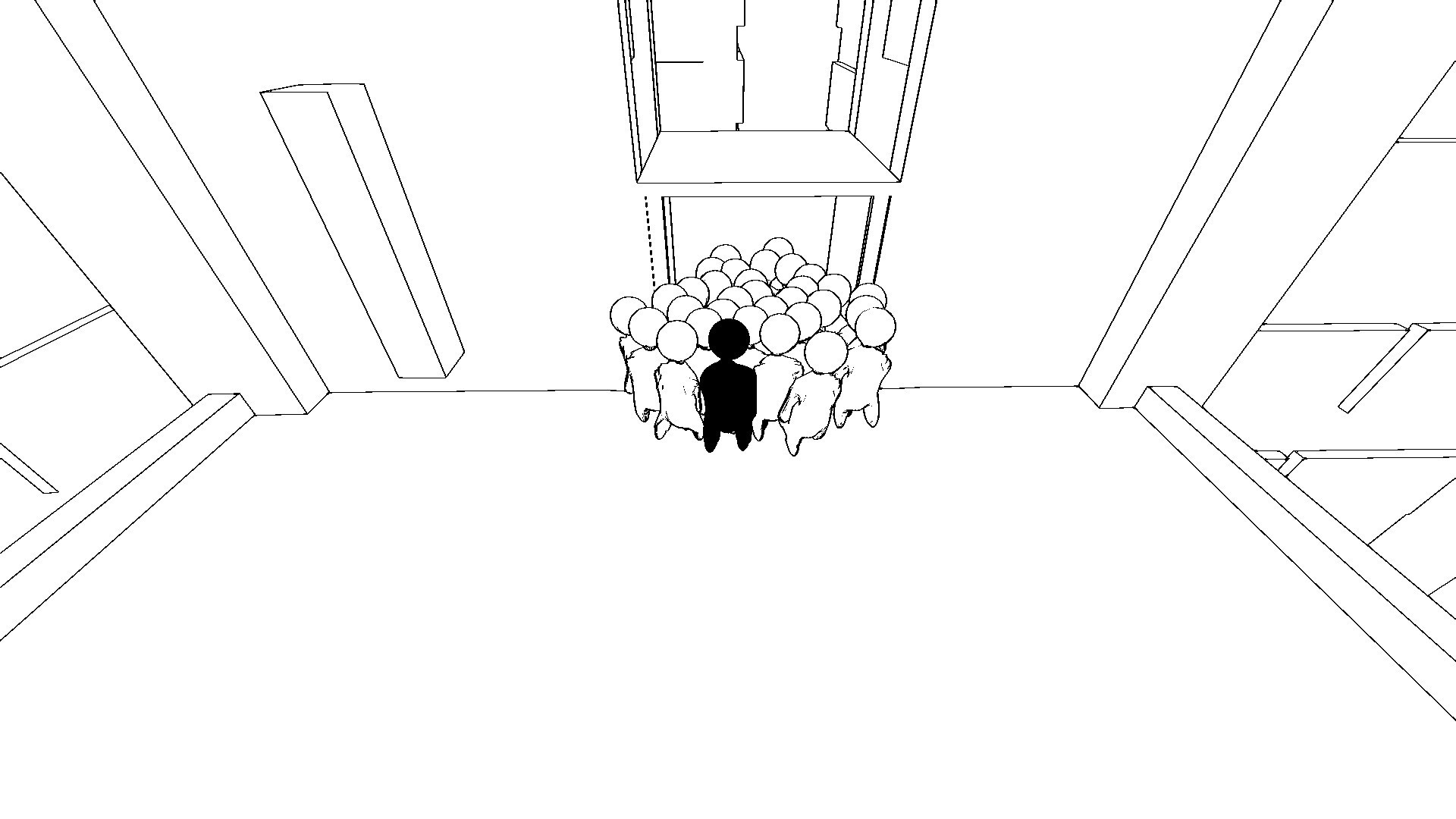 Crowd Simulator - кадр 1