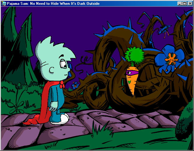 Pajama Sam in "No Need to Hide When It's Dark Outside" - кадр 4