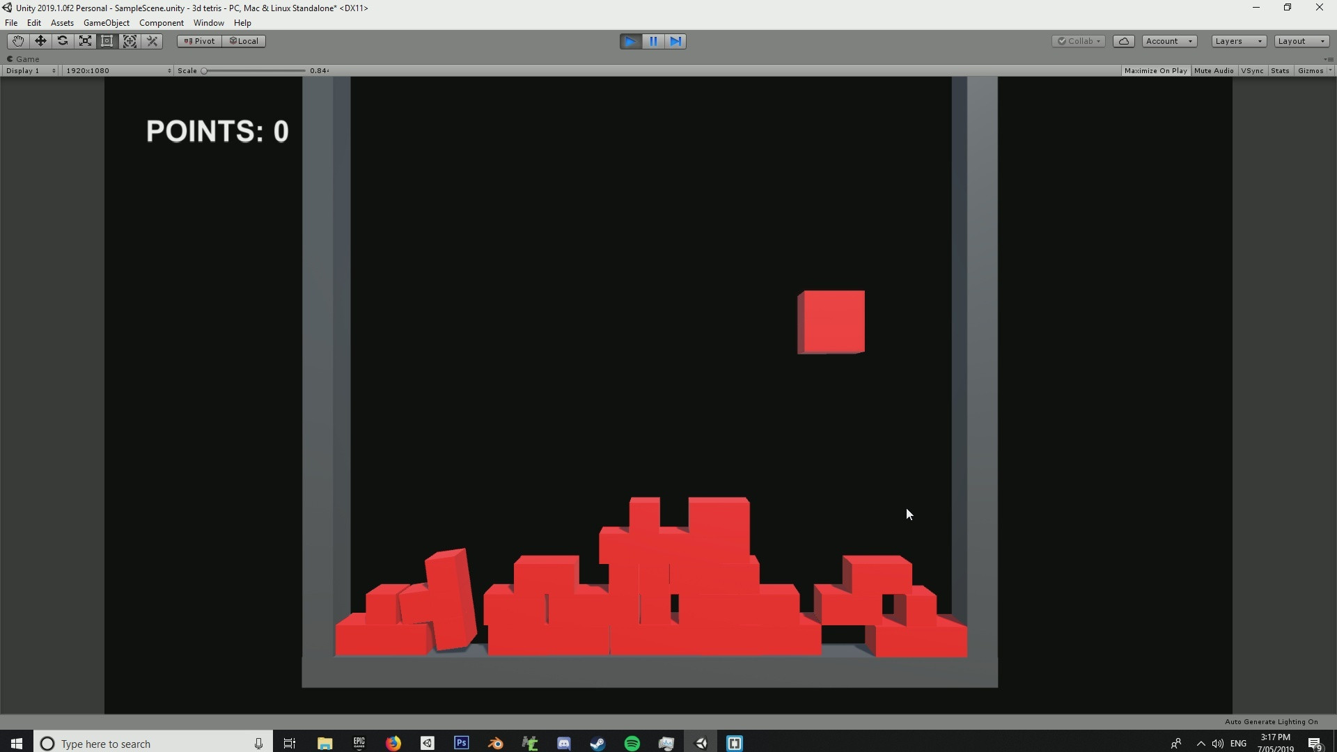 3d tetris (itch) - кадр 1