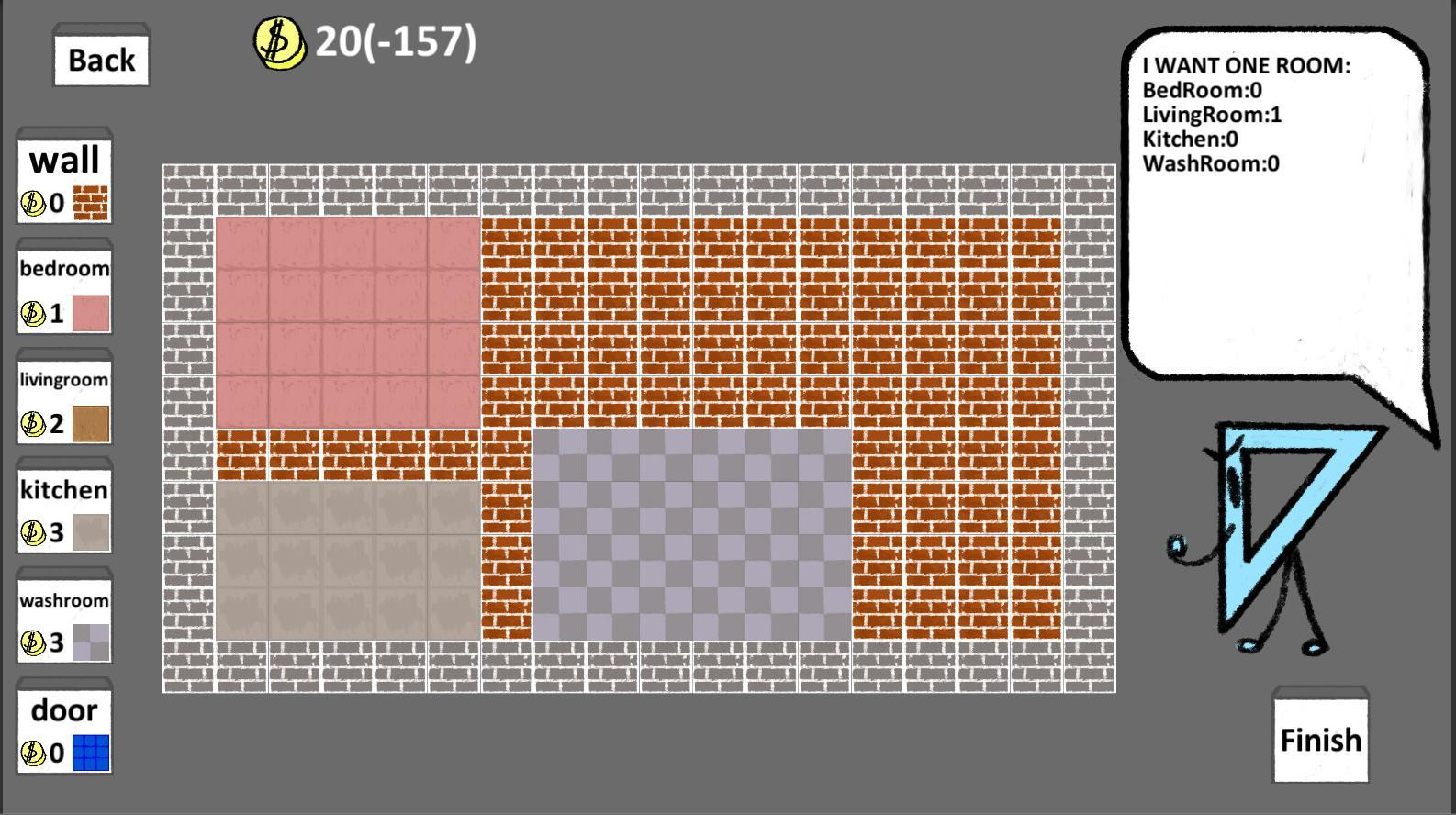 Design One Room (itch) - кадр 2
