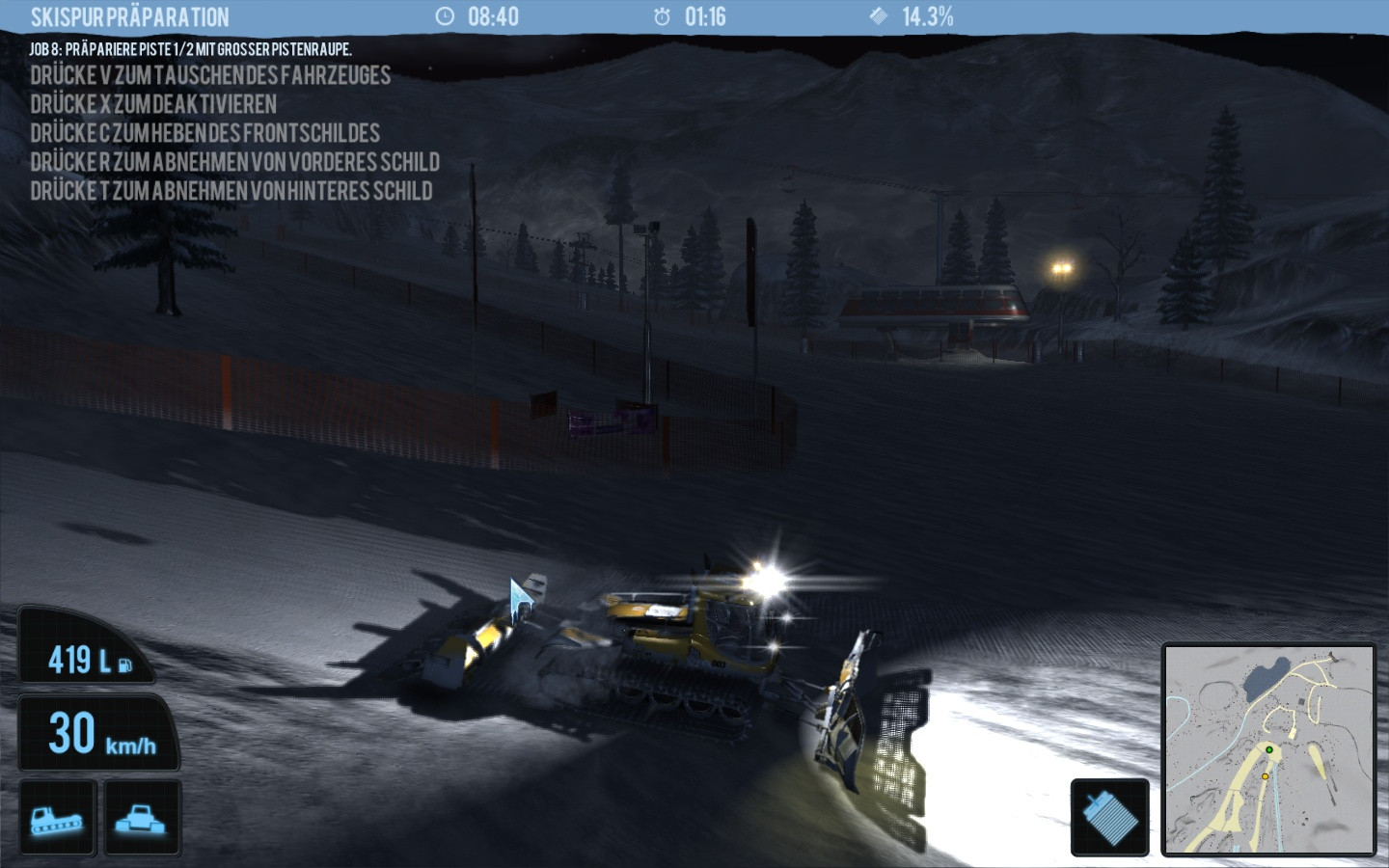 Snowcat Simulator 2011 - кадр 7