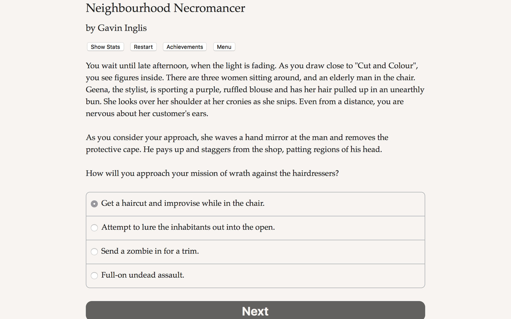 Neighbourhood Necromancer - кадр 1