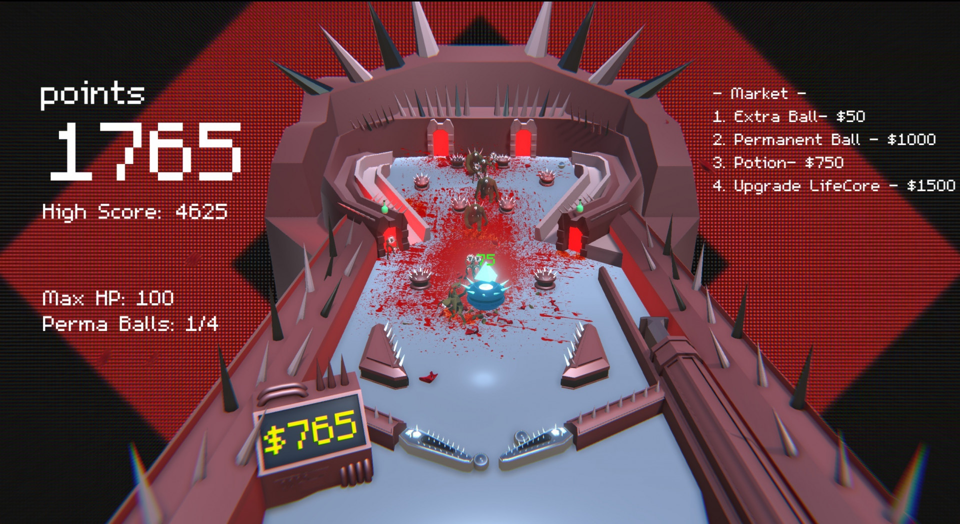 Hell's Pinball (itch) - кадр 3