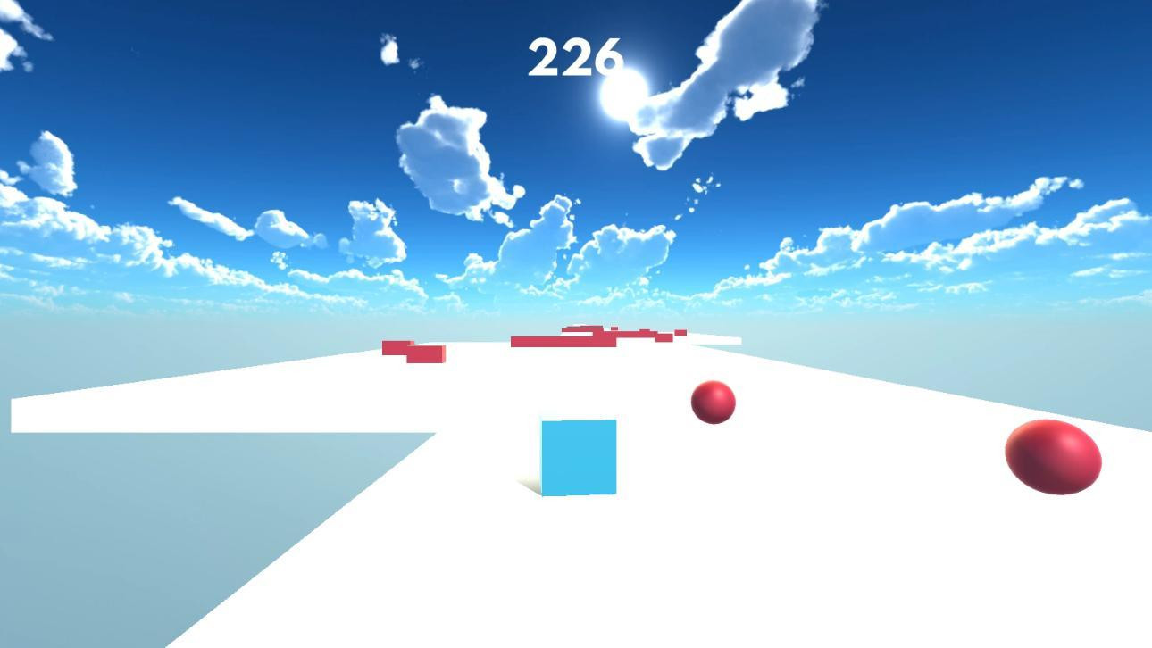 Cube Runner 3D (FluxyGames) (itch) - кадр 1
