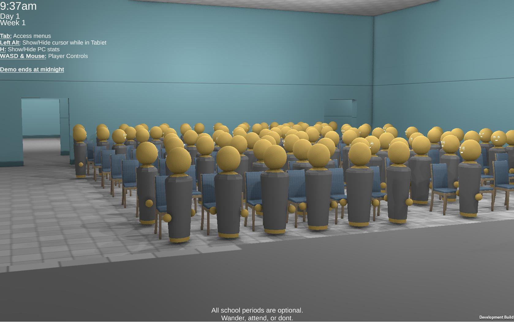 Rorschach Academy Day 1 Demo (itch) - кадр 2