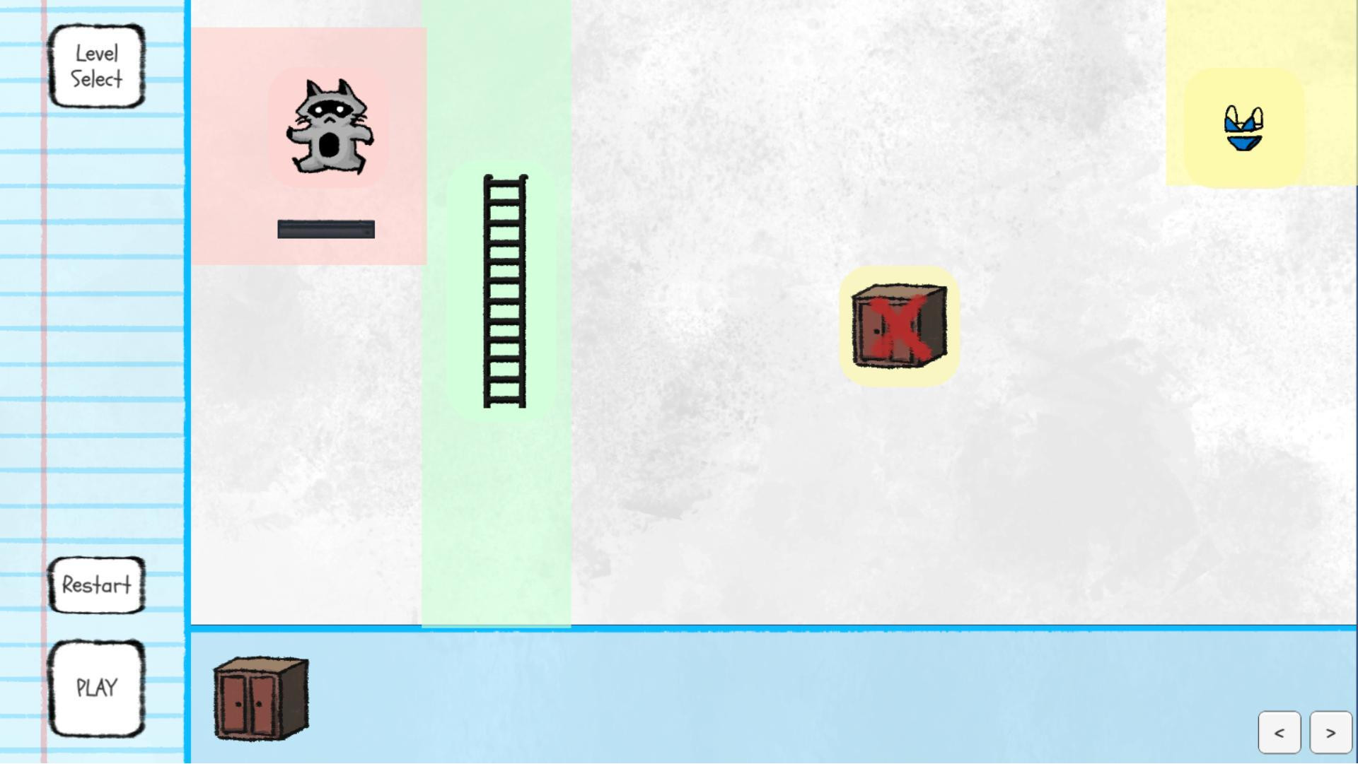 Finished Racoon Bikini Game (itch) - кадр 2