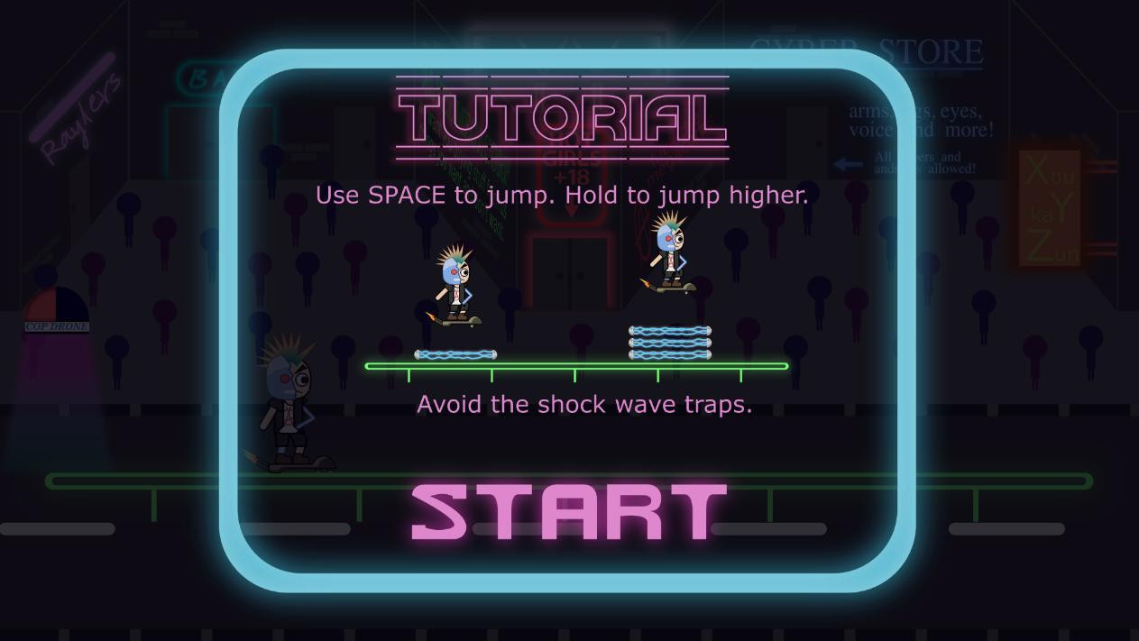 Cyber Surfer (itch) - кадр 1