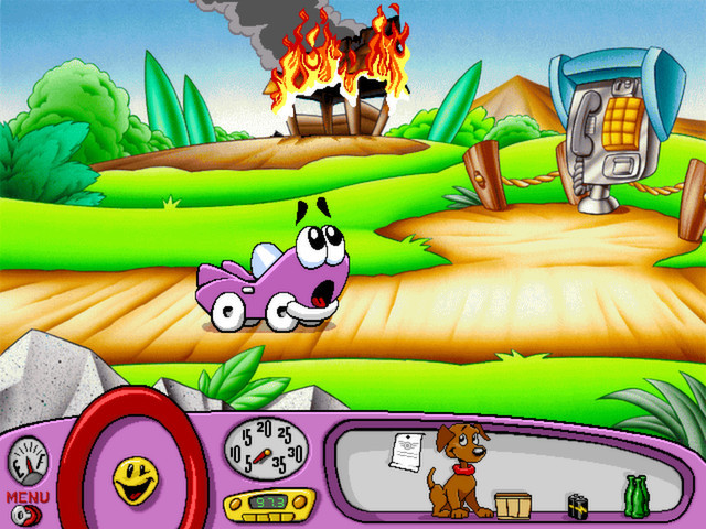 Putt-Putt Enters the Race - кадр 3