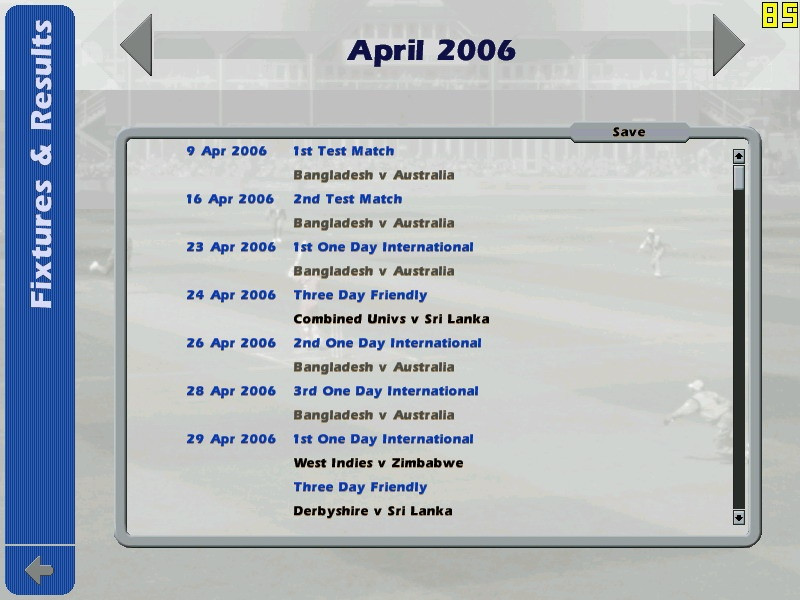 International Cricket Captain 2006 - кадр 7