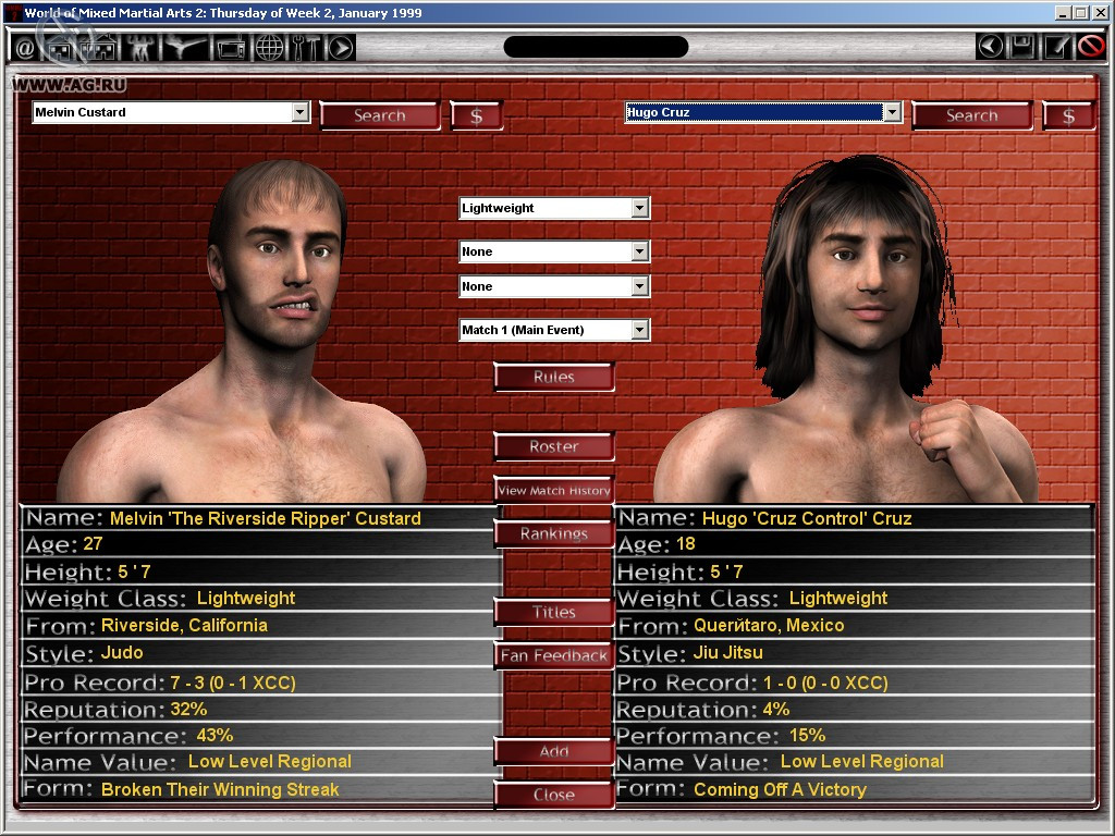 World of Mixed Martial Arts 2 - кадр 6