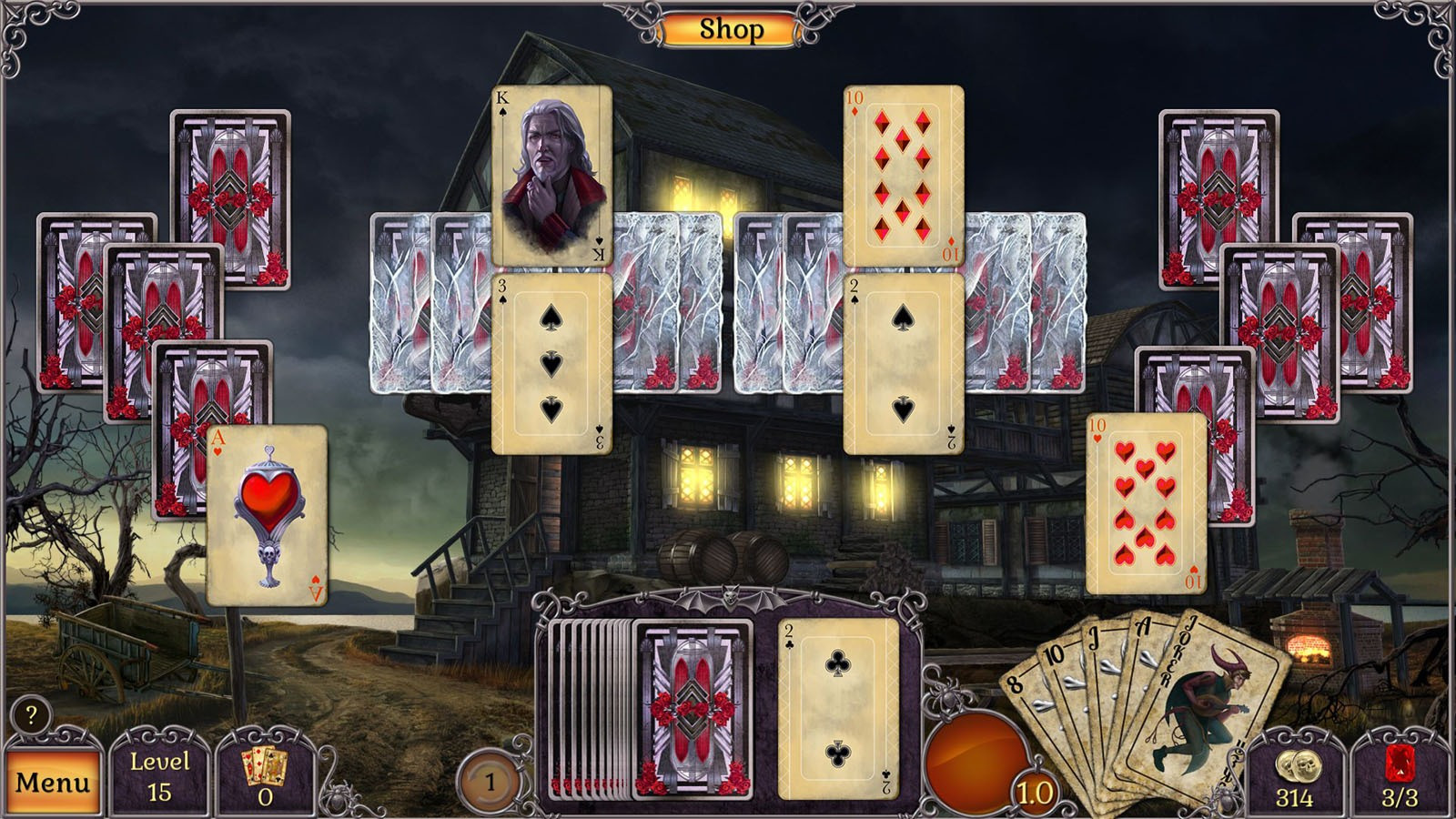 Jewel Match Twilight Solitaire - кадр 2