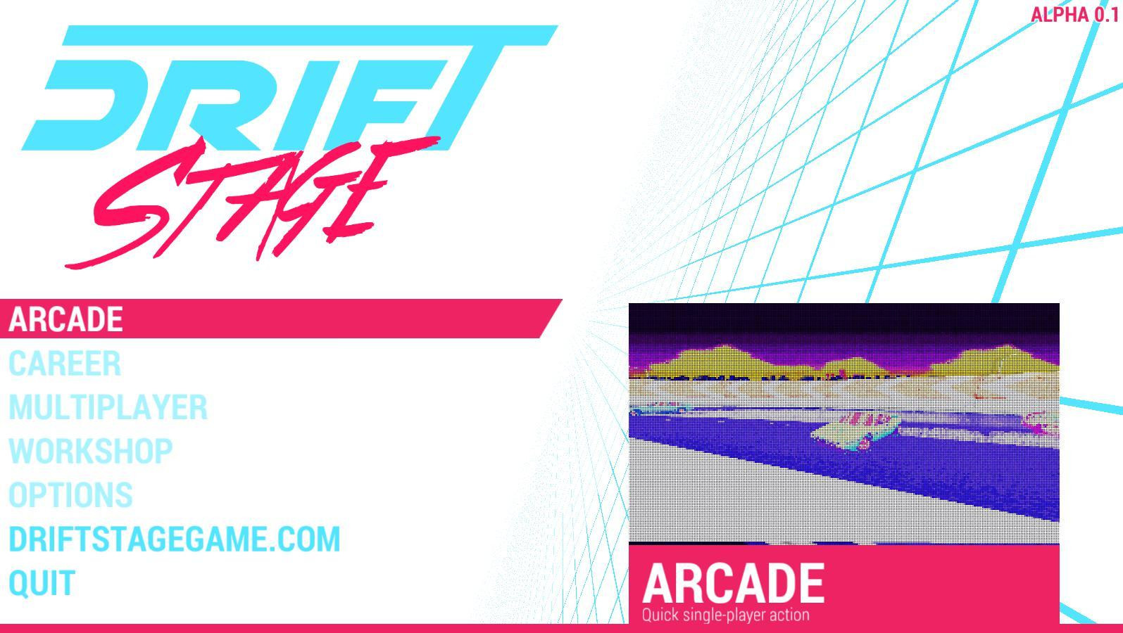 Drift Stage [Early Alpha Demo] (itch) - кадр 1