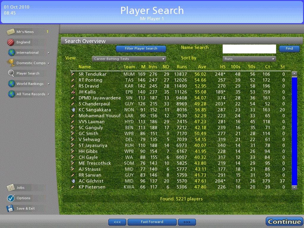 Cricket Coach 2009 - кадр 13
