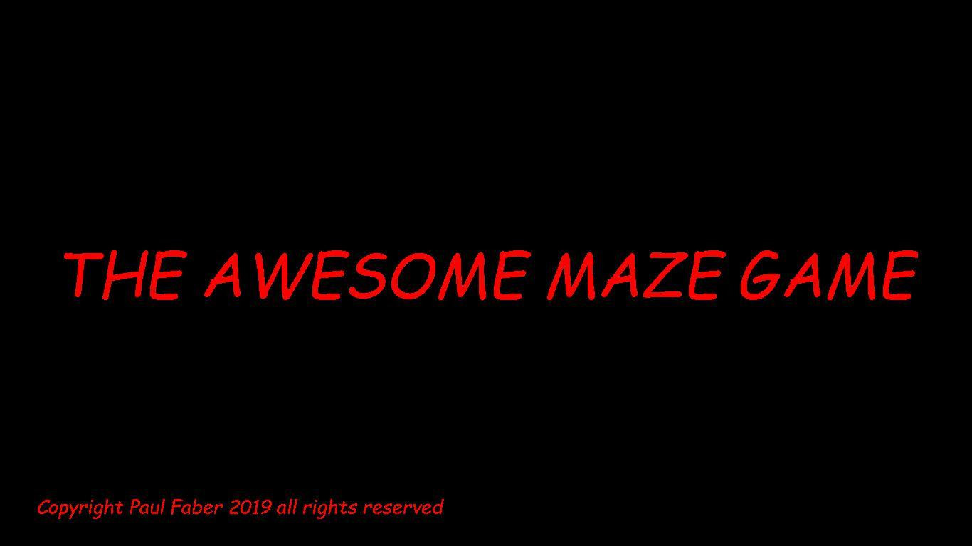 The awesome maze game (itch) - кадр 1