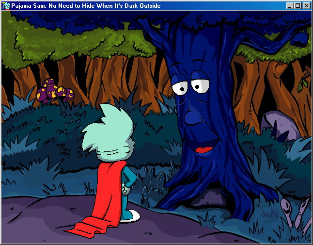 Pajama Sam in "No Need to Hide When It's Dark Outside" - кадр 5