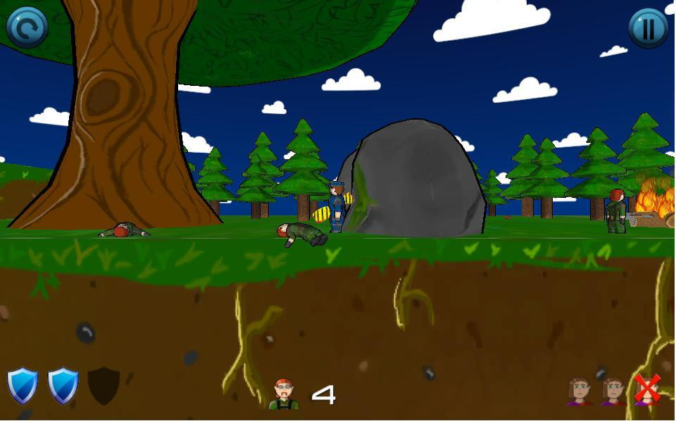 Bazooka Cops (itch) - кадр 1