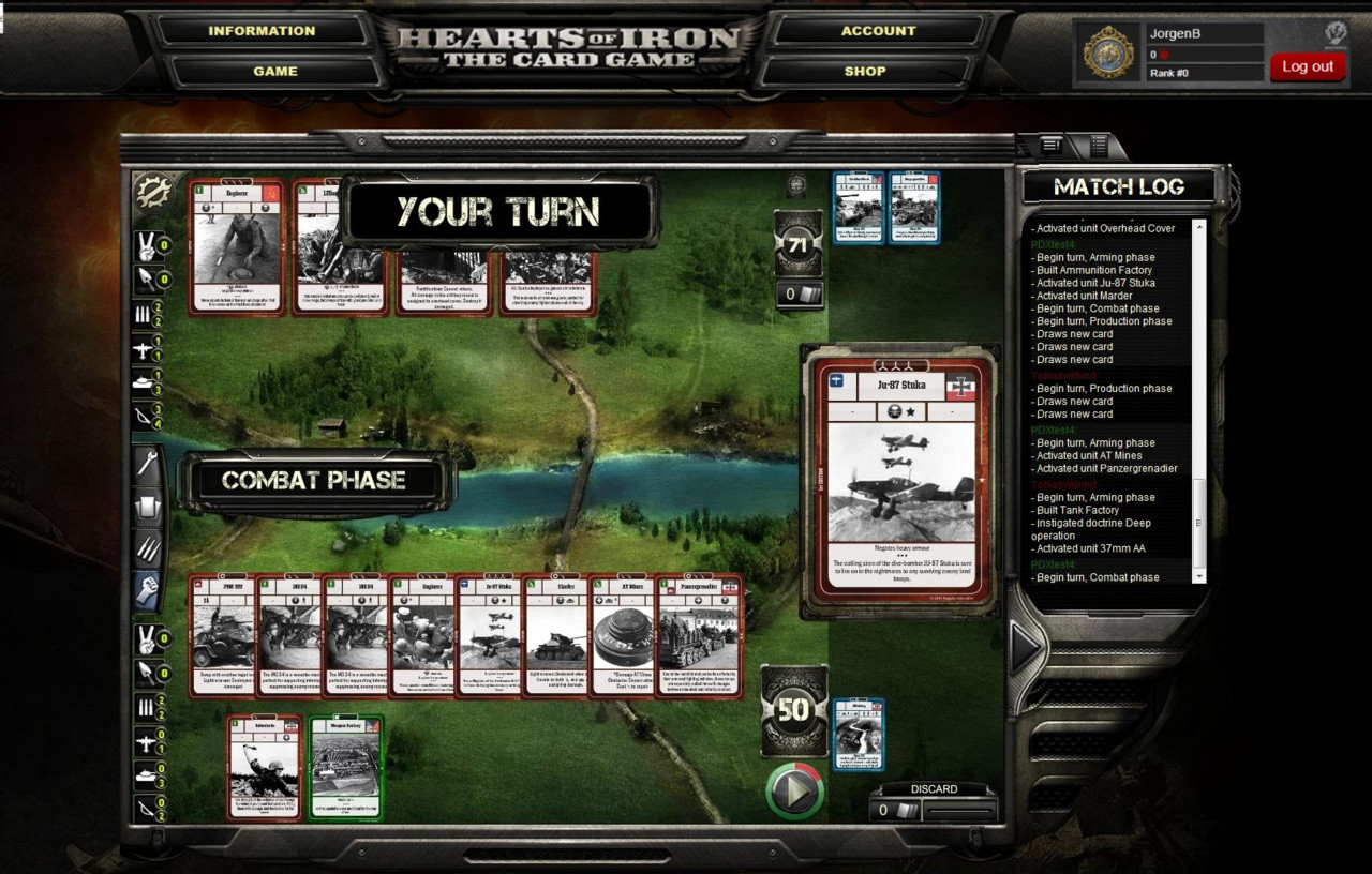 Hearts of Iron: The Card Game - кадр 3