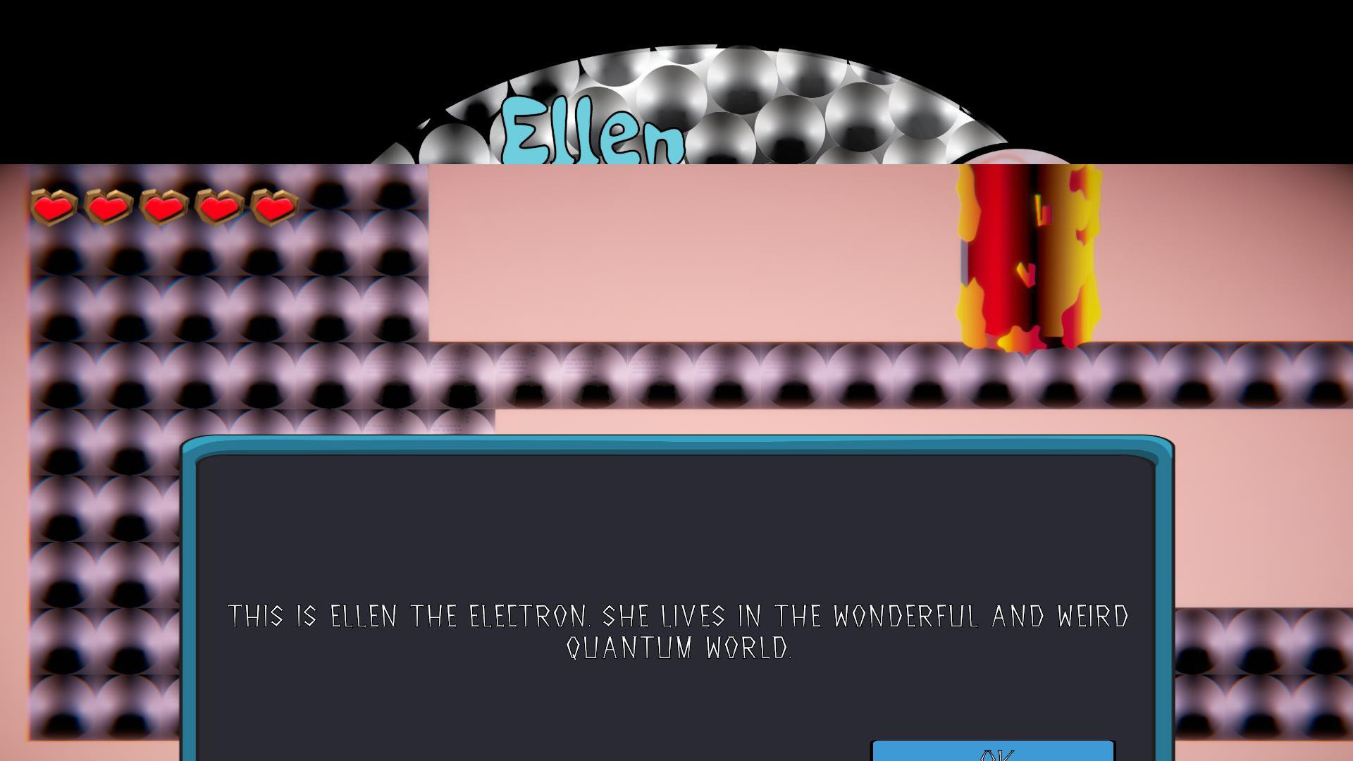 Ellen the Electron vs the positrons (itch) - кадр 1