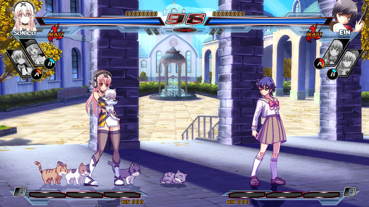 Nitroplus Blasterz: Heroines Infinite Duel - кадр 10