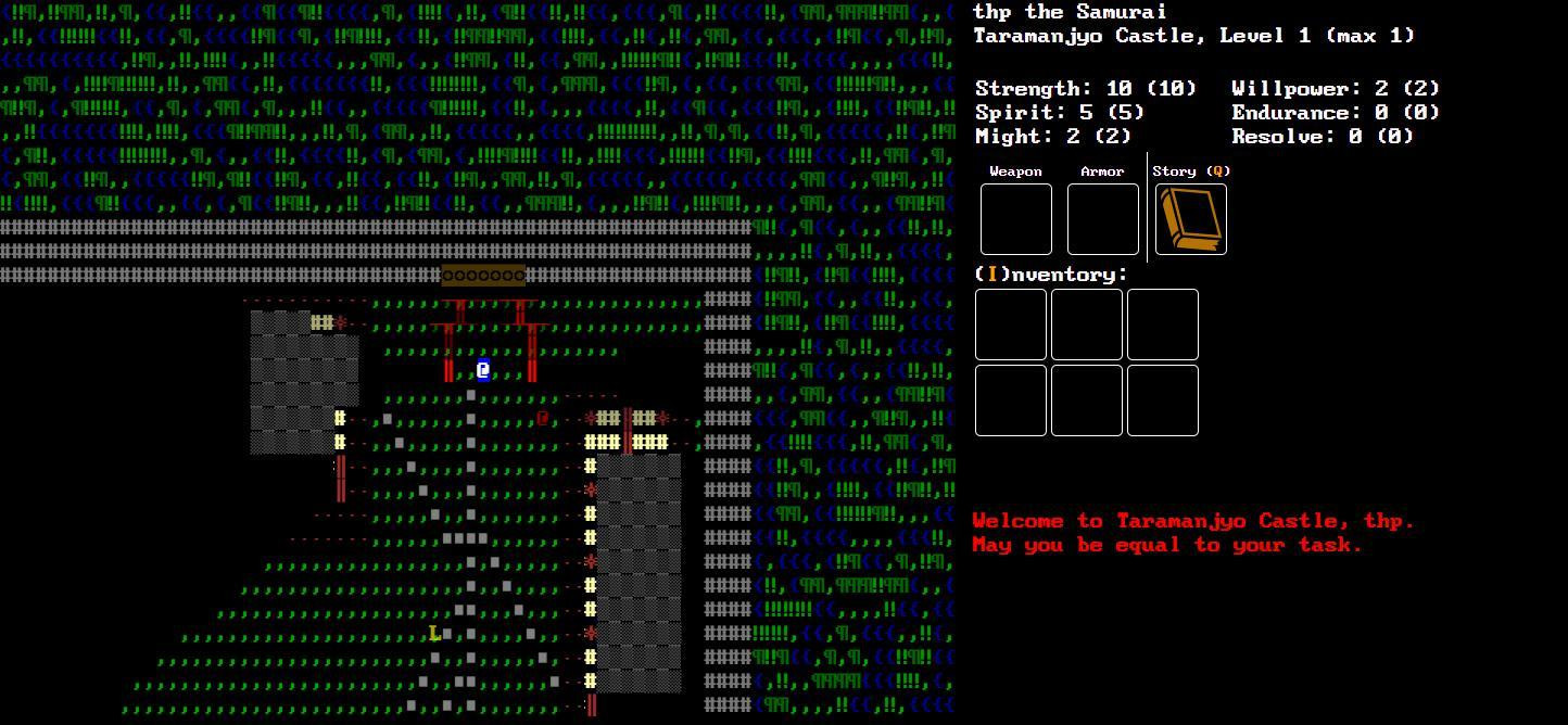 Taraman Castle Oni Story (itch) - кадр 2