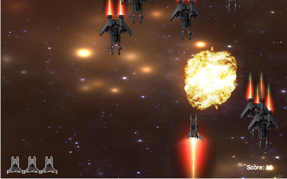 2D SPace shooter (JayyRon) (itch) - кадр 1