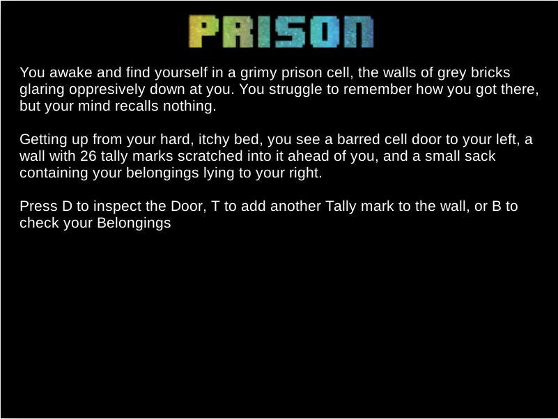 Prison Escape (petergambell) (itch) - кадр 1