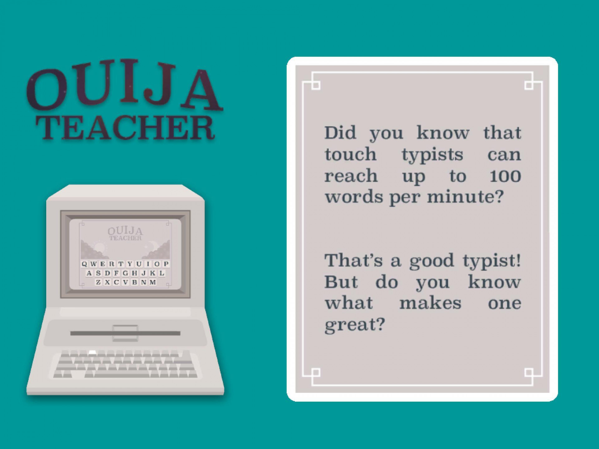 Ouija Teacher (itch) - кадр 2