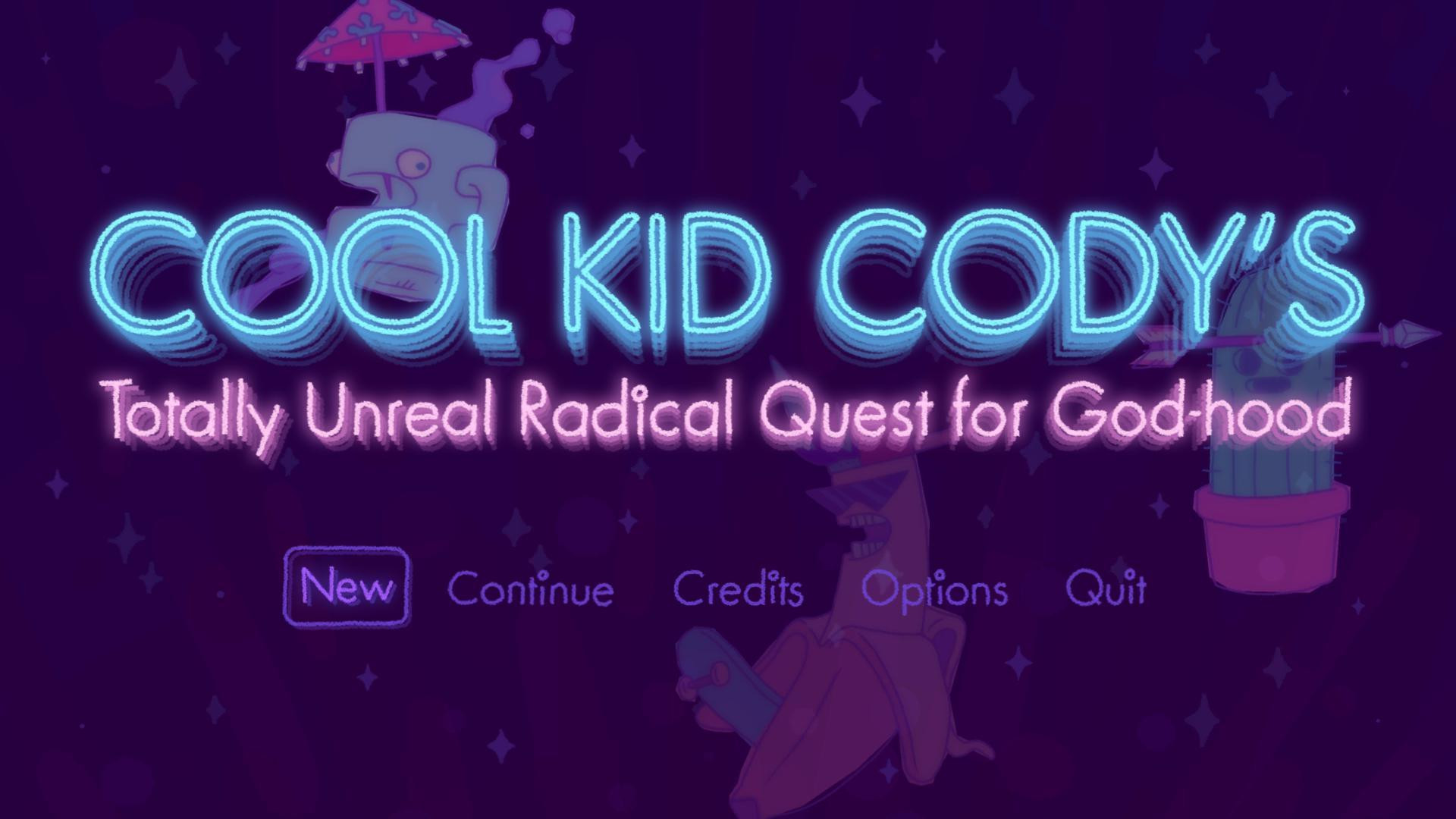 Cool Kid Cody's Totally Unreal Radical Quest for Godhood Beta (itch) - кадр 3