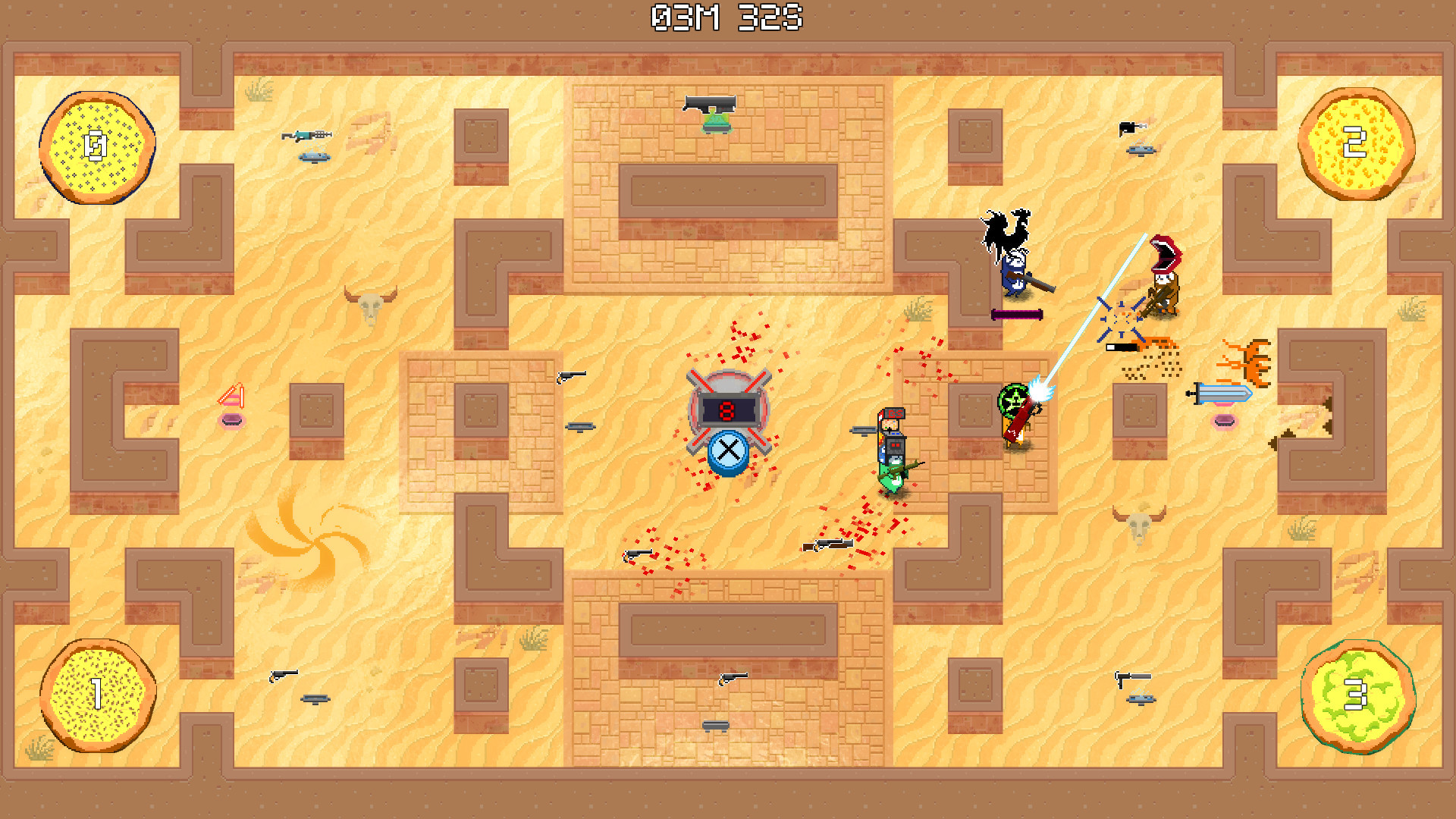 Battlesloths 2025: The Great Pizza Wars - кадр 3