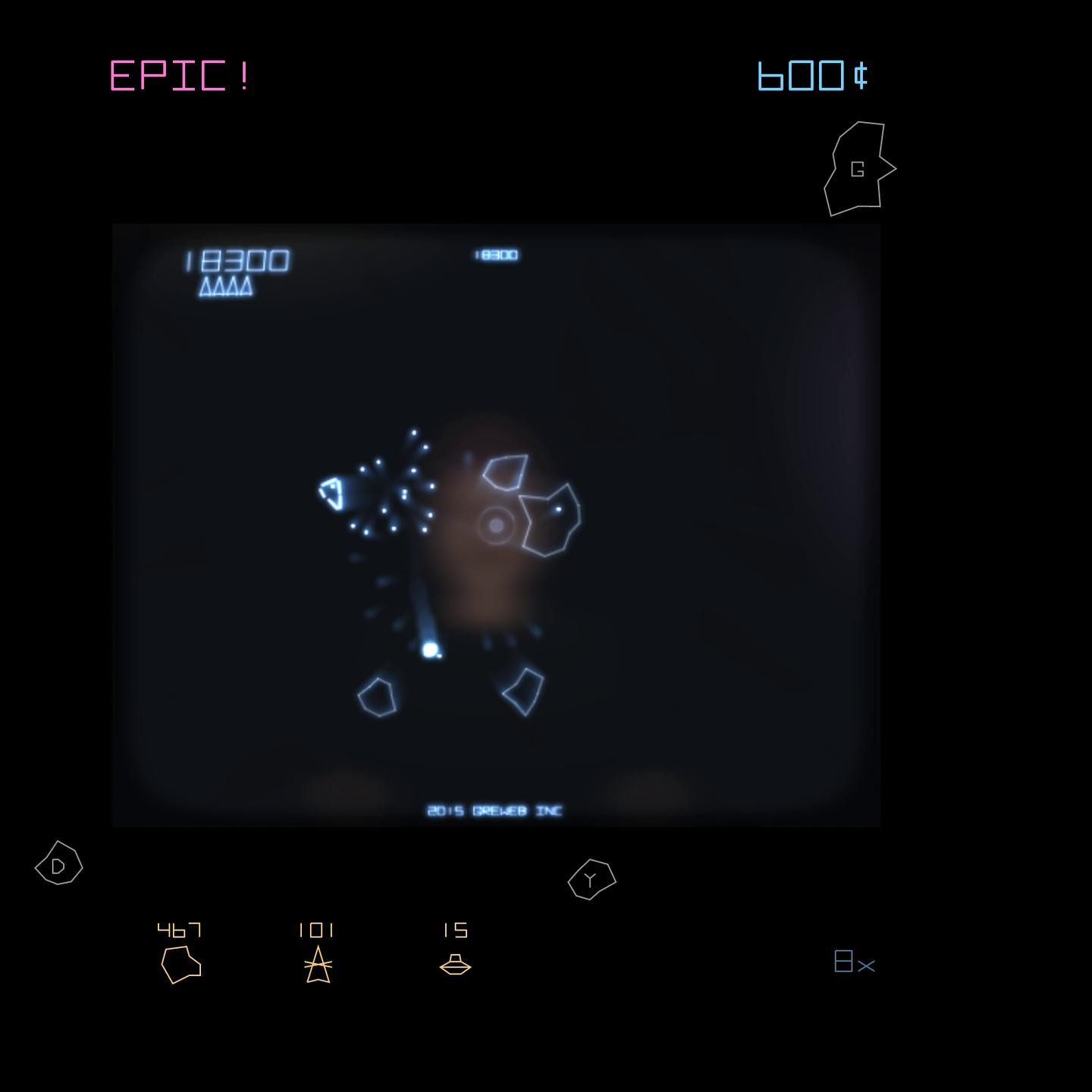 Behind Asteroids, The Dark Side (itch) - кадр 1