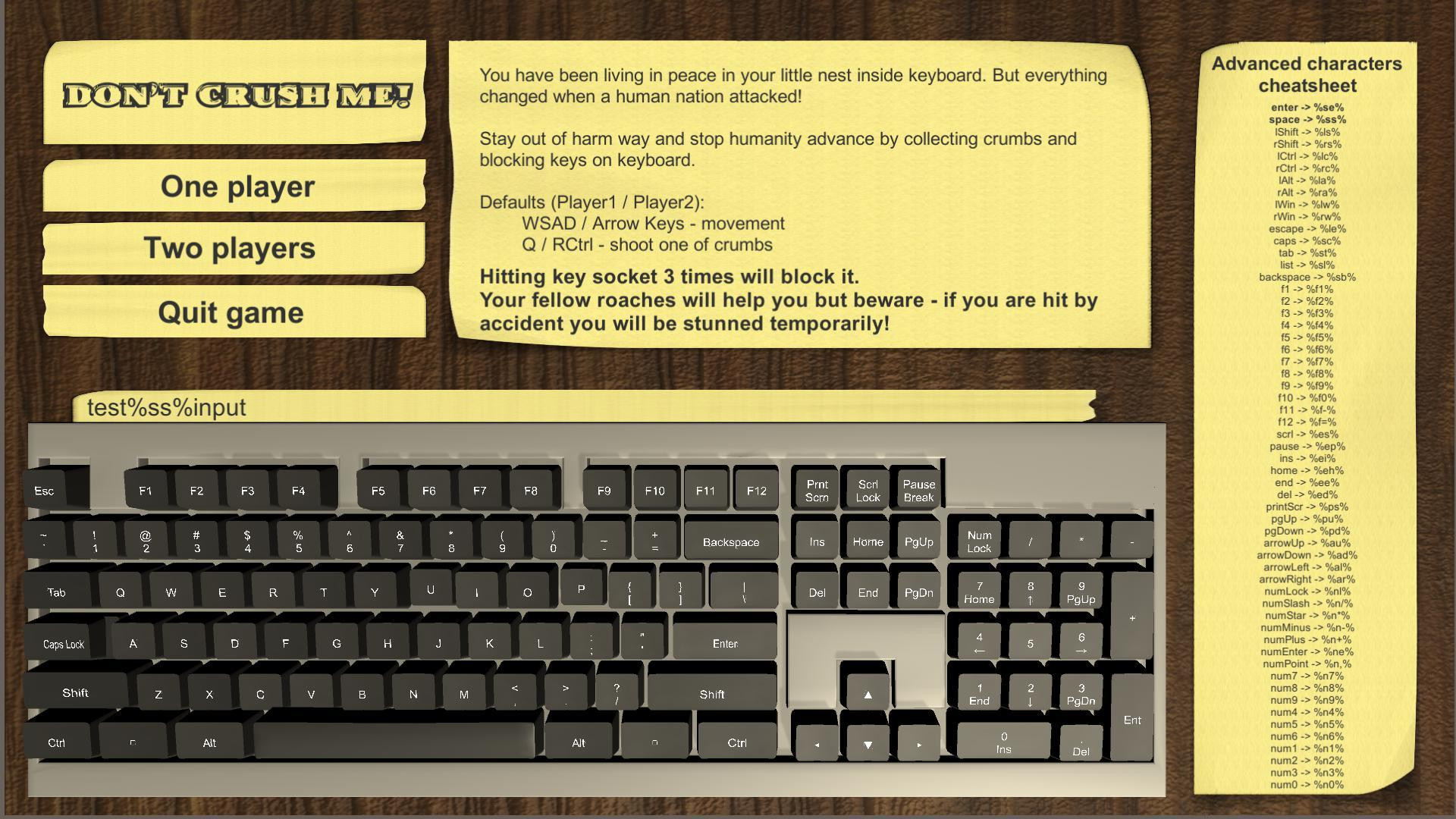 Don't Crush Me (itch) - кадр 2