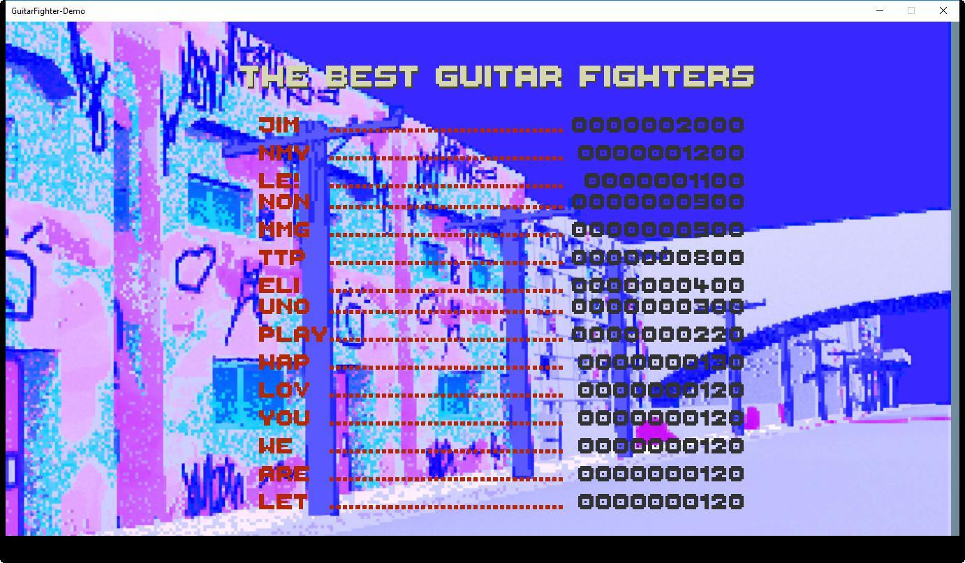 GuitarFighter (demo) (itch) - кадр 1