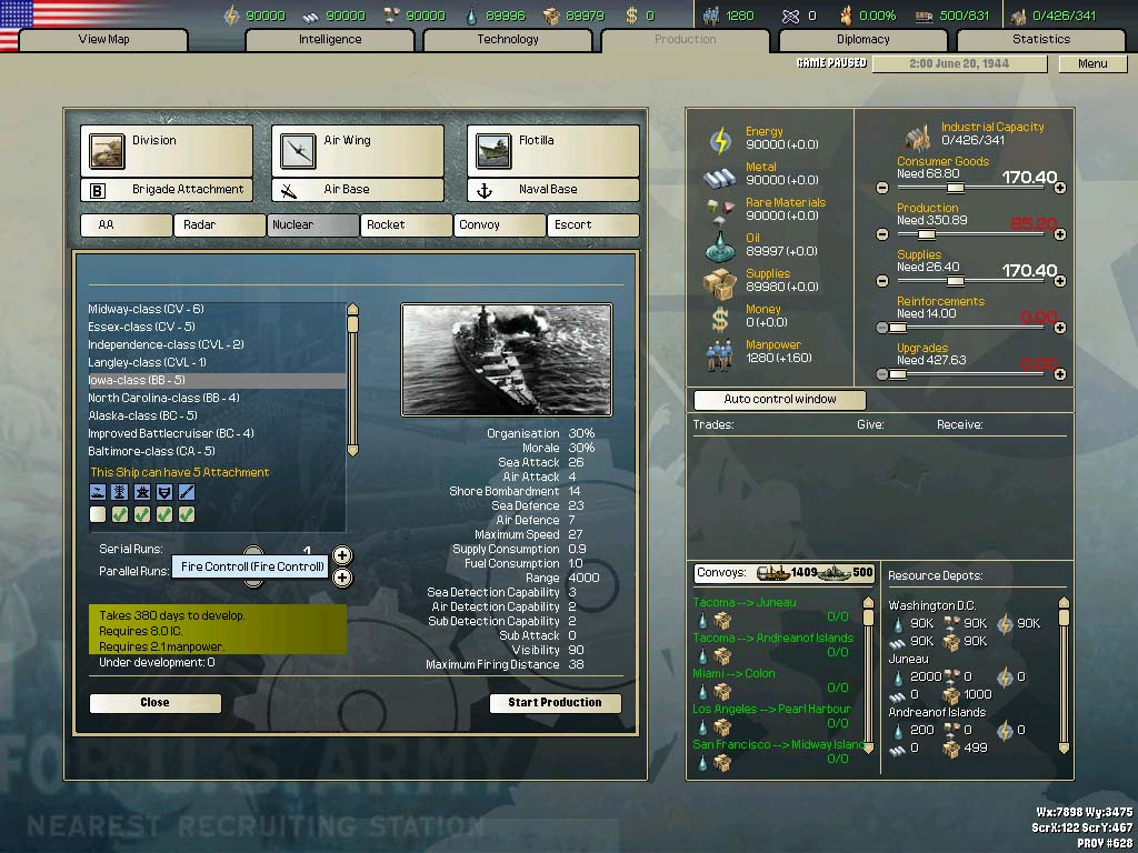 Hearts of Iron II: Doomsday - Armageddon - кадр 5