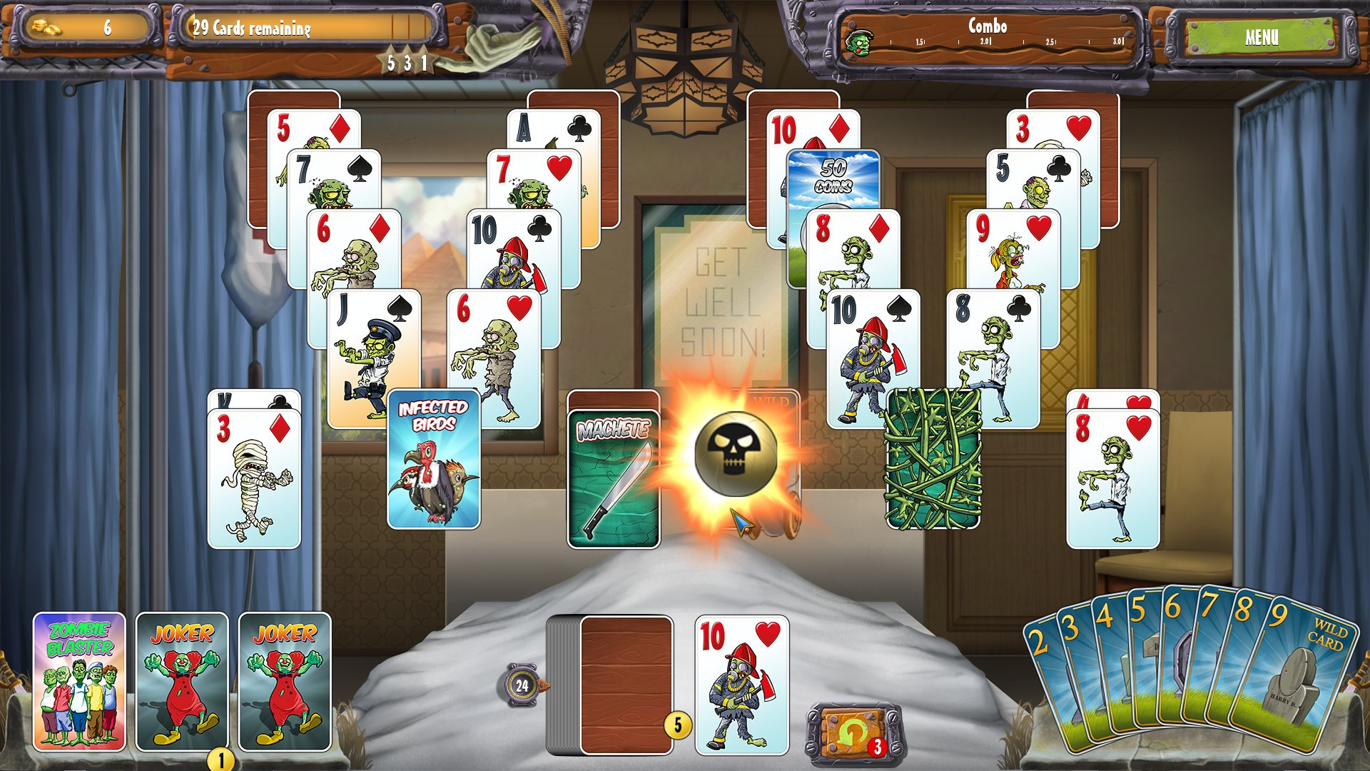Zombie Solitaire 2 Chapter 3 - кадр 2