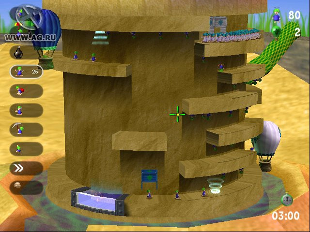Lemmings Revolution - кадр 5