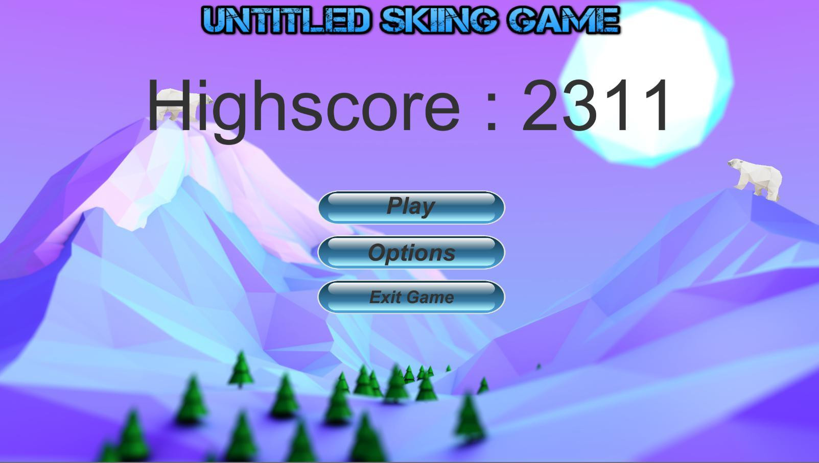 Untitled Skiing Games (itch) - кадр 1