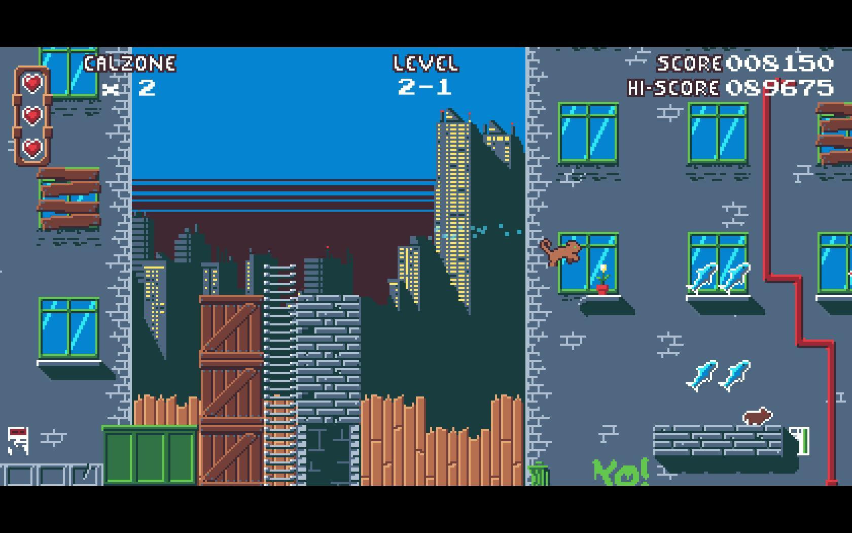 Calzone's Adventure (FloppyTapeGames) (itch) - кадр 1