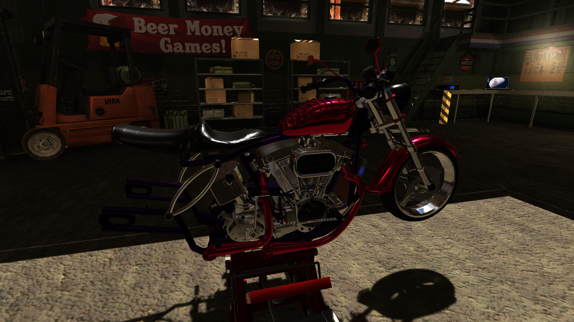 Motorbike Garage Mechanic Simulator - кадр 10