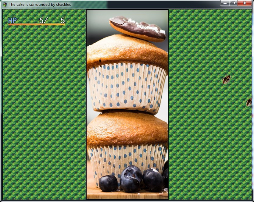 The cake is surrounded by shackles - кадр 1