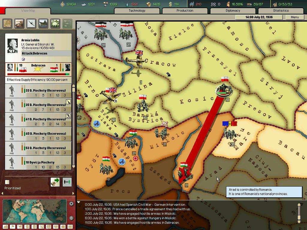 Hearts of Iron 2 Complete - кадр 5