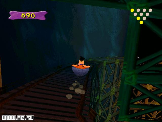 The Flintstones Bedrock Bowling - кадр 5