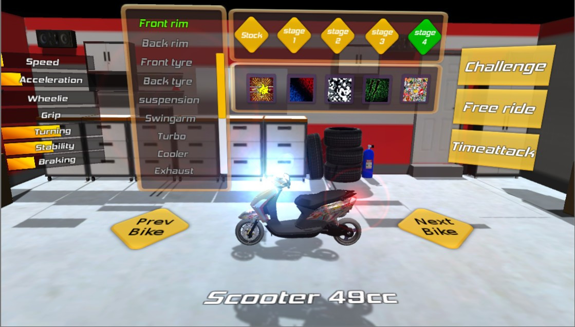 Wheelie King VR - кадр 1