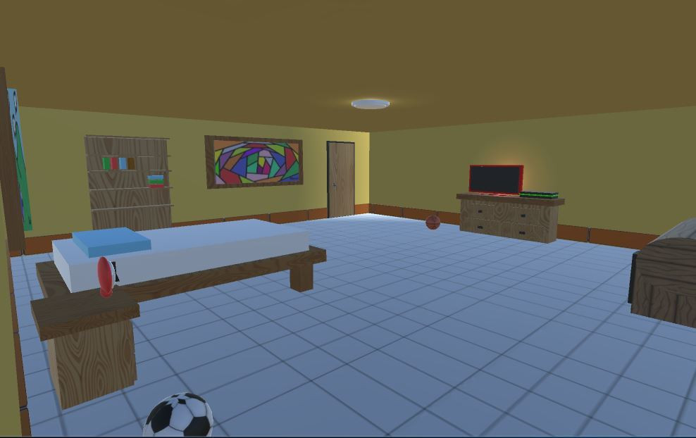 Toy Robot: The Room Defender (itch) - кадр 1